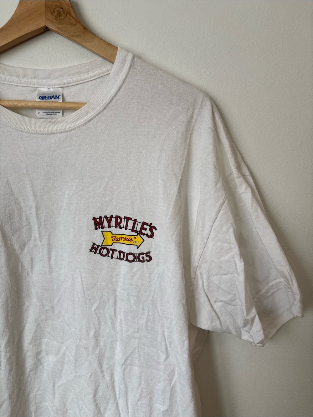 Myrtle’s Hot Dogs tshirt